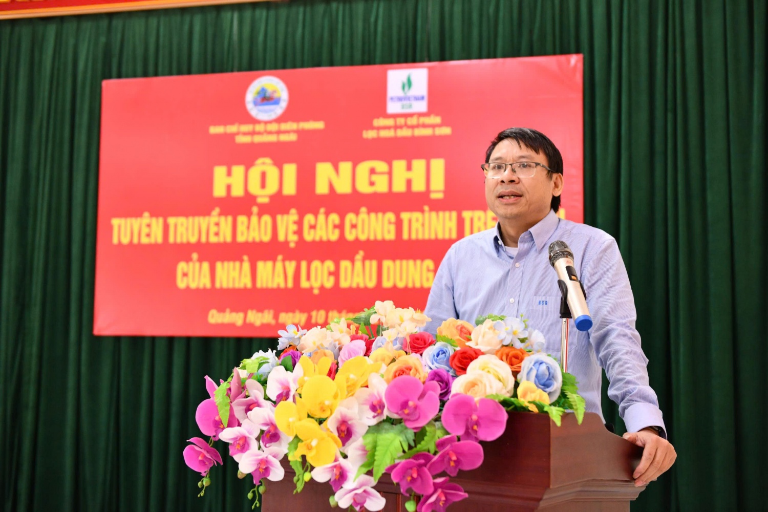 BSR tổ chức tuyên truyền đảm bảo an ninh, an toàn NMLD Dung Quất cho người dân tại Quảng Ngãi BSR tổ chức tuyên truyền đảm bảo an ninh, an toàn NMLD Dung Quất cho người dân tại Quảng Ngãi