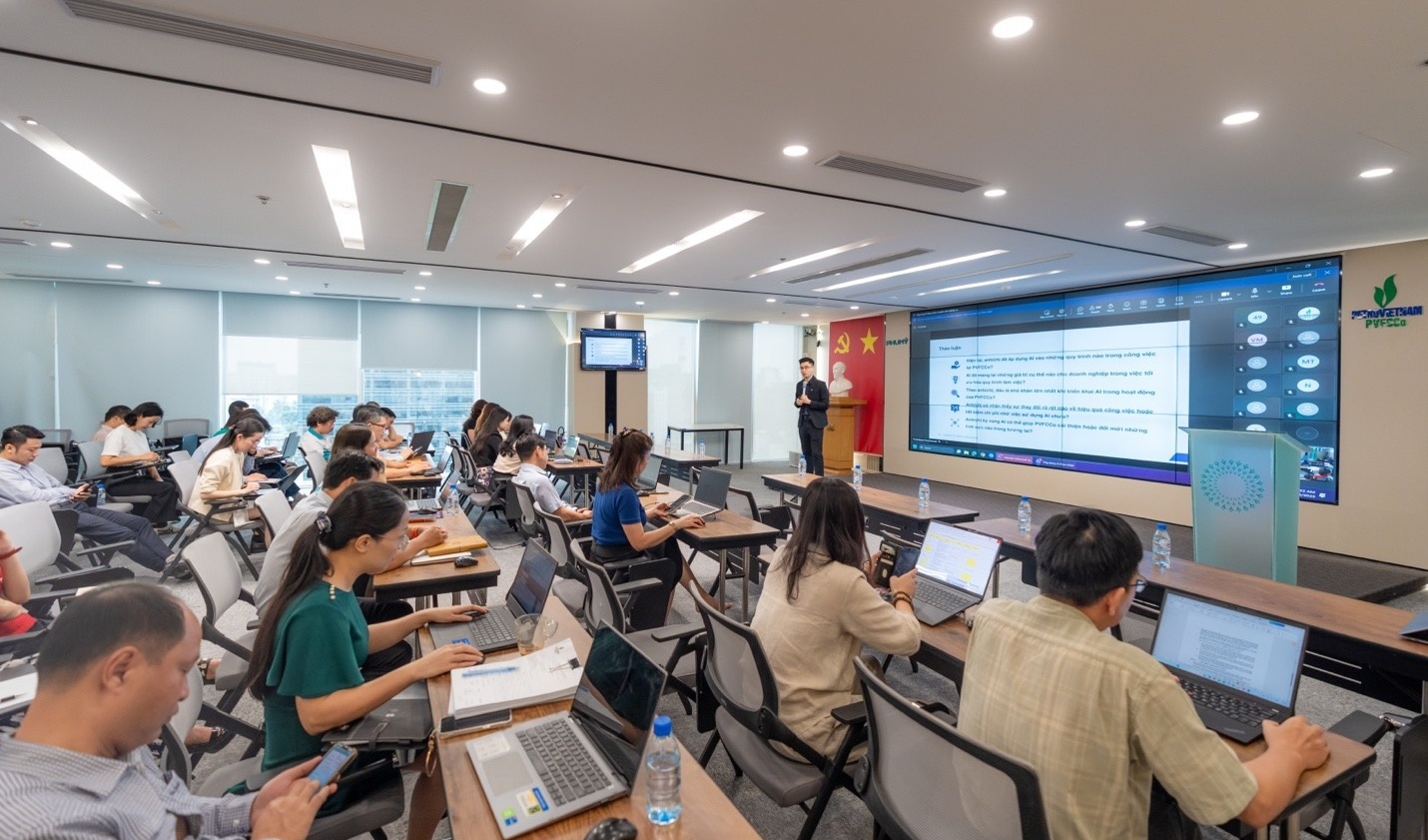 PVFCCo - Phú Mỹ tăng tốc ứng dụng AI, chuẩn bị cho bước phát triển đột phá
