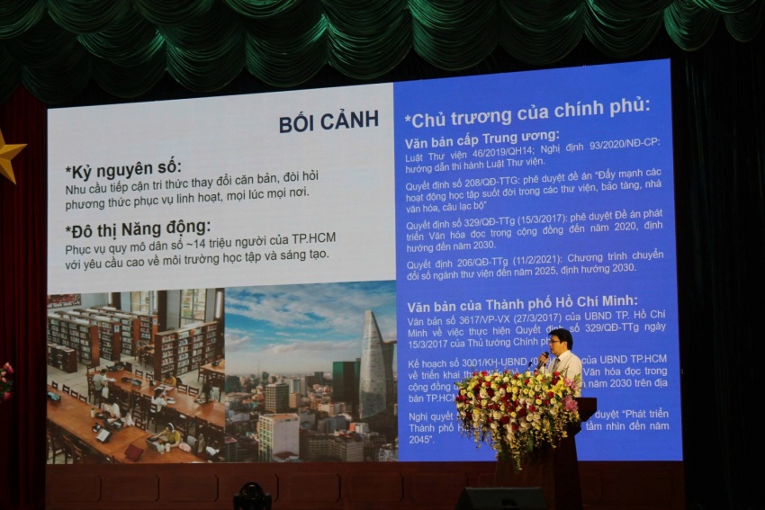 TP.Hồ Chí Minh tổng kết 5 năm phát triển văn hóa đọc: Số hóa mạnh mẽ, đa dạng hoạt động, hướng đến xã hội học tập suốt đời TP HCM phát triển văn hóa đọc, hướng đến xã hội học tập suốt đời