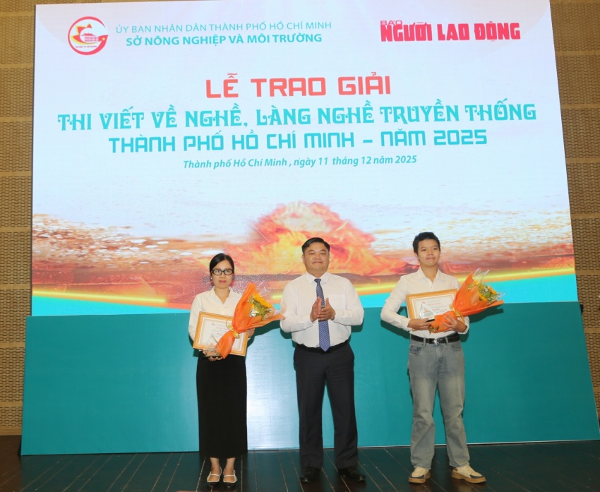 Giữ lửa làng nghề giữa lòng phố thị: TP.HCM tổng kết cuộc thi viết về Di Sản Văn hóa Việt TP HCM tổng kết cuộc thi viết về nghề và làng nghề truyền thống