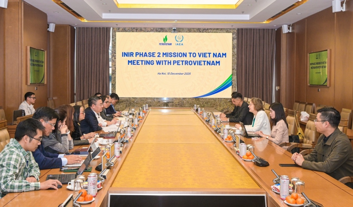 Petrovietnam - IAEA tăng cường hợp tác, chuẩn bị cho Dự án Điện hạt nhân Ninh Thuận 2