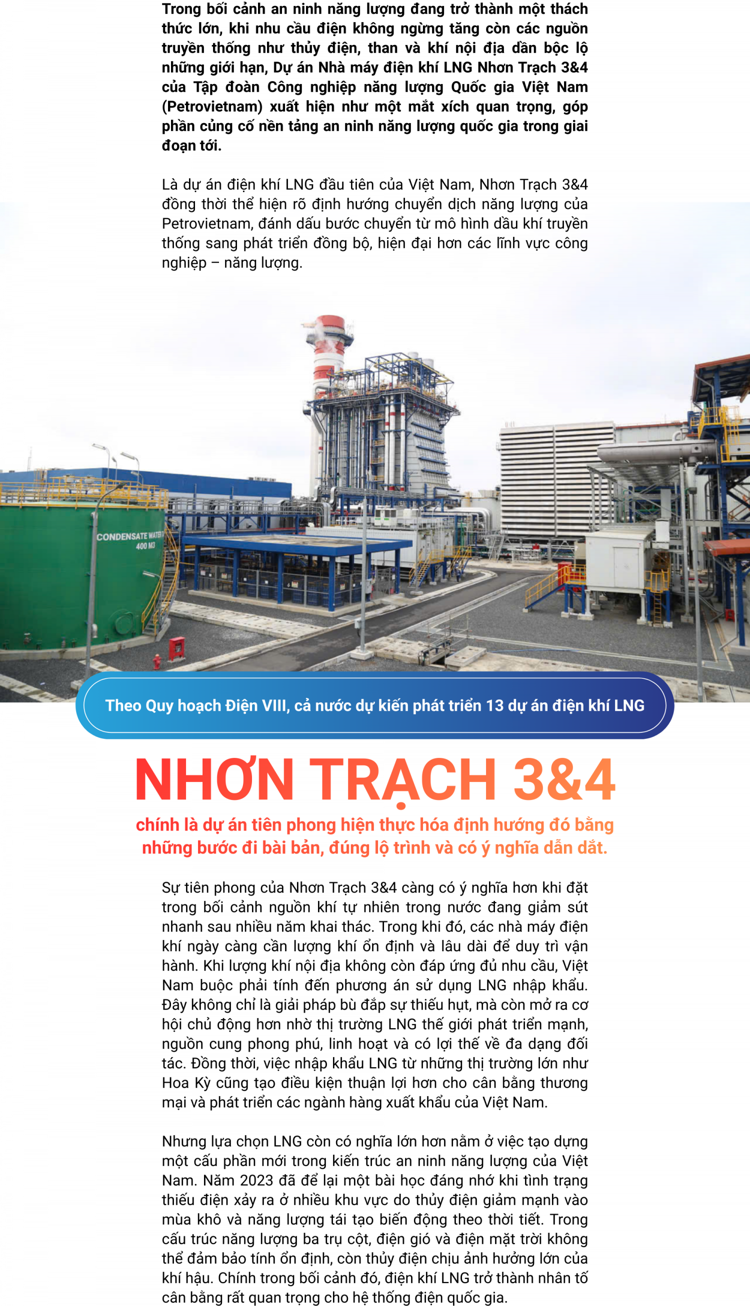 [E-magazine] Nhơn Trạch 3&amp;4: Nguồn điện LNG tiên phong đảm bảo an ninh năng lượng quốc gia
