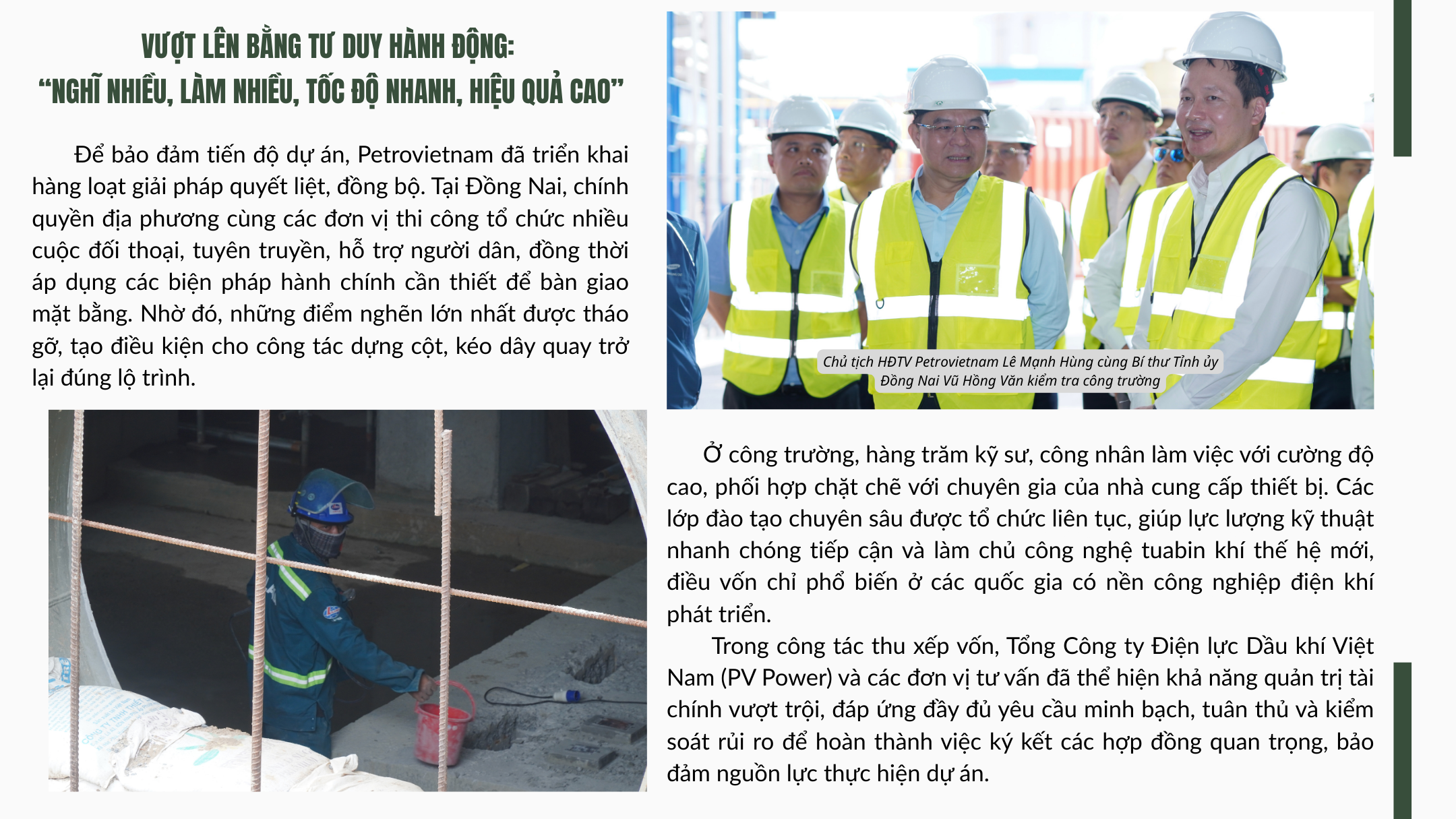 [P Magazine] Hành trình thi công Nhơn Trạch 3 và 4: Vượt thách thức, khẳng định bản lĩnh Petrovietnam