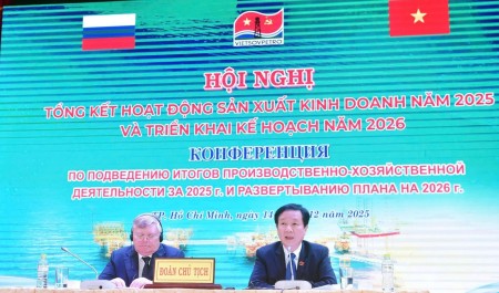 Vietsovpetro: Giữ vững vai trò trụ cột khai thác dầu khí, mở rộng lĩnh vực hoạt động
