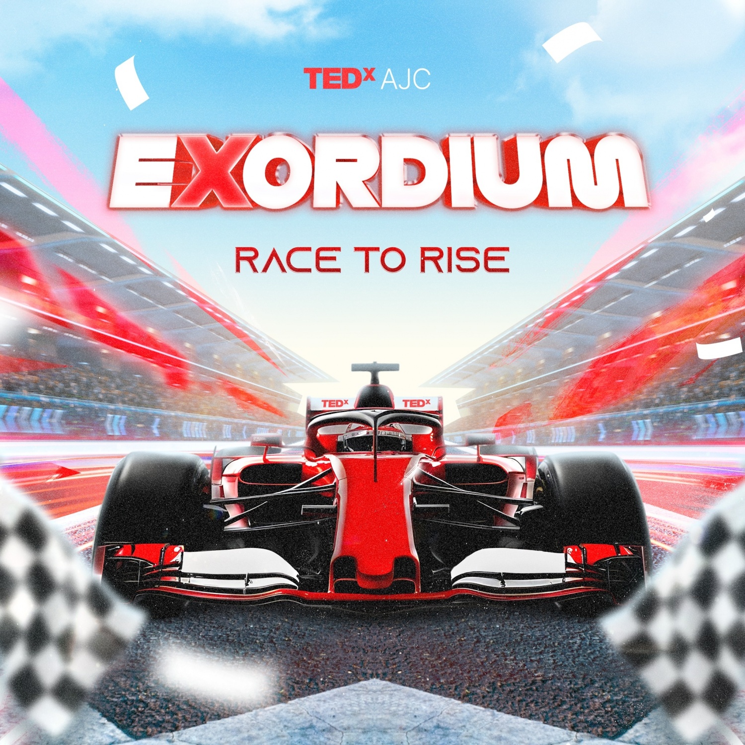 Bộ nhận diện gây ấn tượng với chủ đề đường đua F1. (Ảnh: BTC) Bộ nhận diện gây ấn tượng với chủ đề đường đua F1. (Ảnh: BTC)