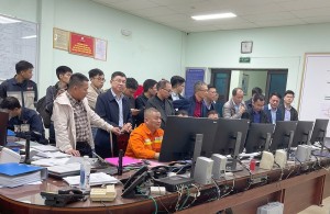 Đóng điện Dự án Nâng công suất Trạm biến áp 500kV Hòa Bình