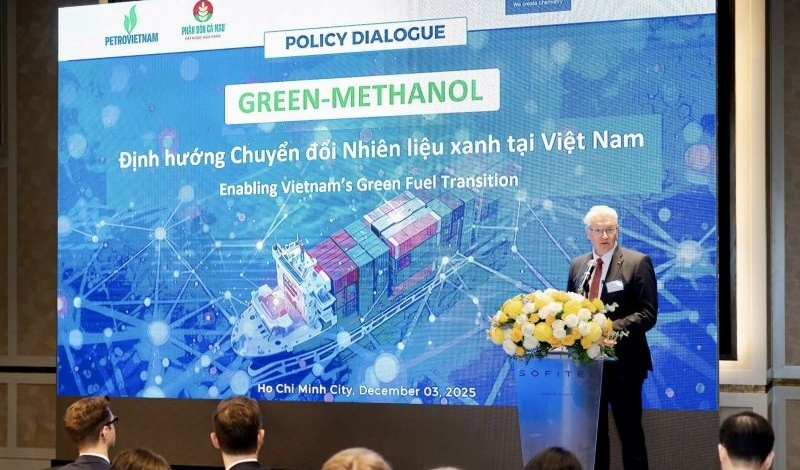 Petrovietnam BASF cooperates in developing green methanol, pioneering the energy transition