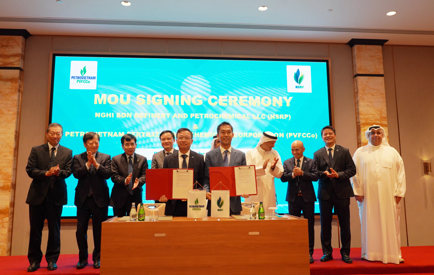 Strategic cooperation agreement signed between PVFCCo - Phu My and NSRP