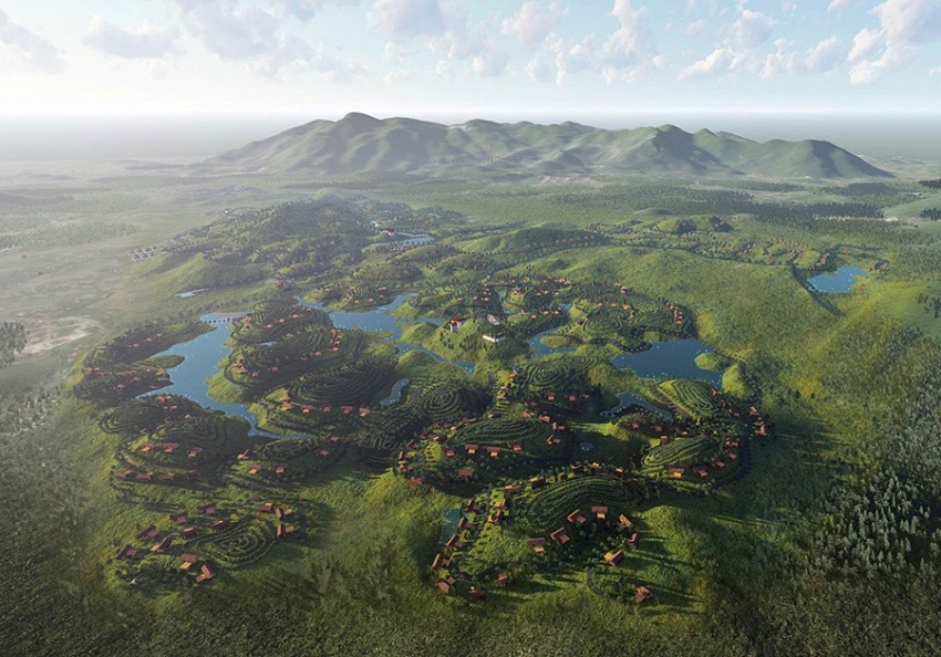 Vingroup khởi công đô thị nghỉ dưỡng suối khoáng và tổ hợp thể dục thể thao Mỹ Lâm - Tuyên Quang