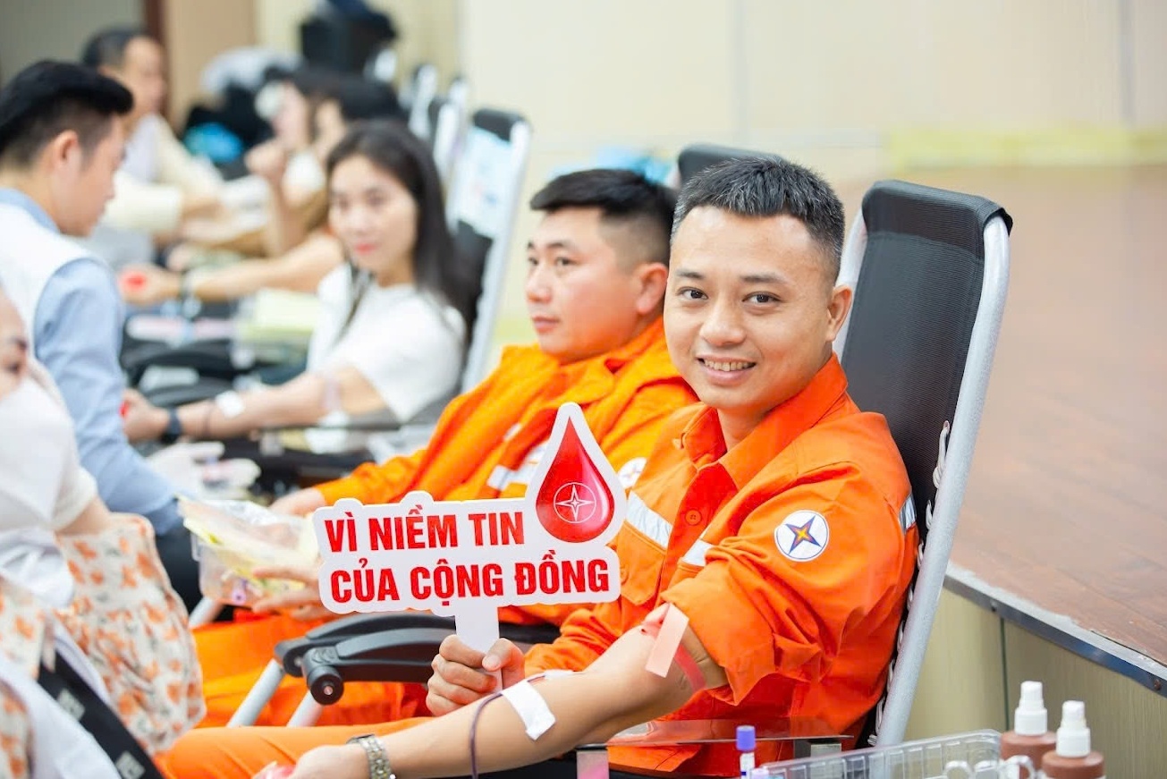 Tuần lễ hồng EVN lần thứ XI ghi nhận hơn 10.800 đơn vị máu