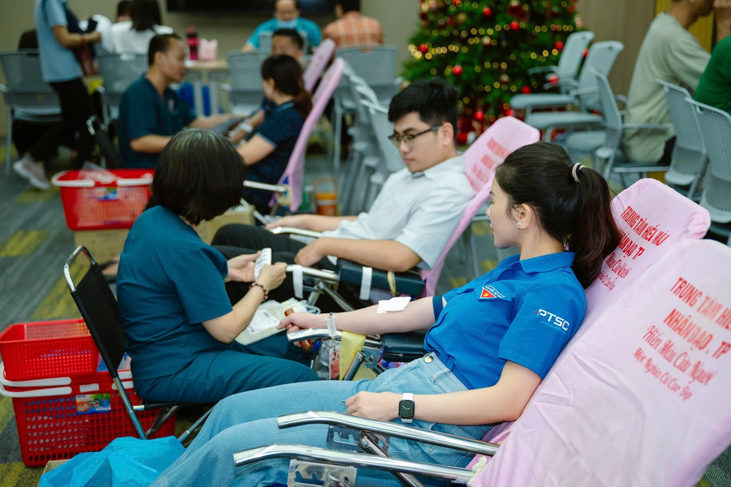 PTSC hưởng ứng Ngày hội Hiến máu tình nguyện năm 2025 PTSC hưởng ứng Ngày hội Hiến máu tình nguyện năm 2025