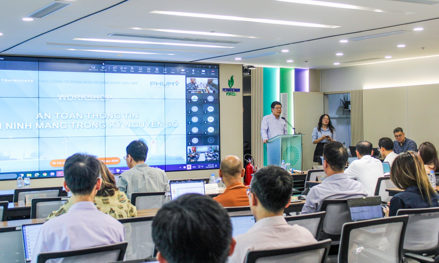 PVFCCo – Phú Mỹ đào tạo an toàn thông tin, an ninh mạng và tăng cường năng lực phòng vệ số