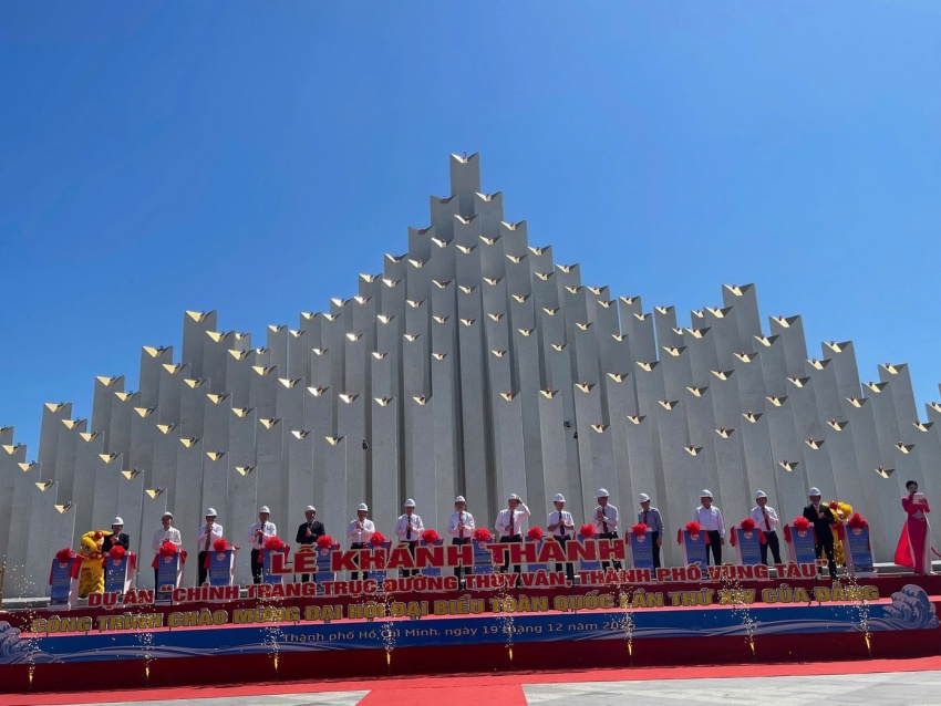 Khánh thành Dự án Chỉnh trang trục đường Thùy Vân: Diện mạo mới đẳng cấp cho đô thị biển Vũng Tàu