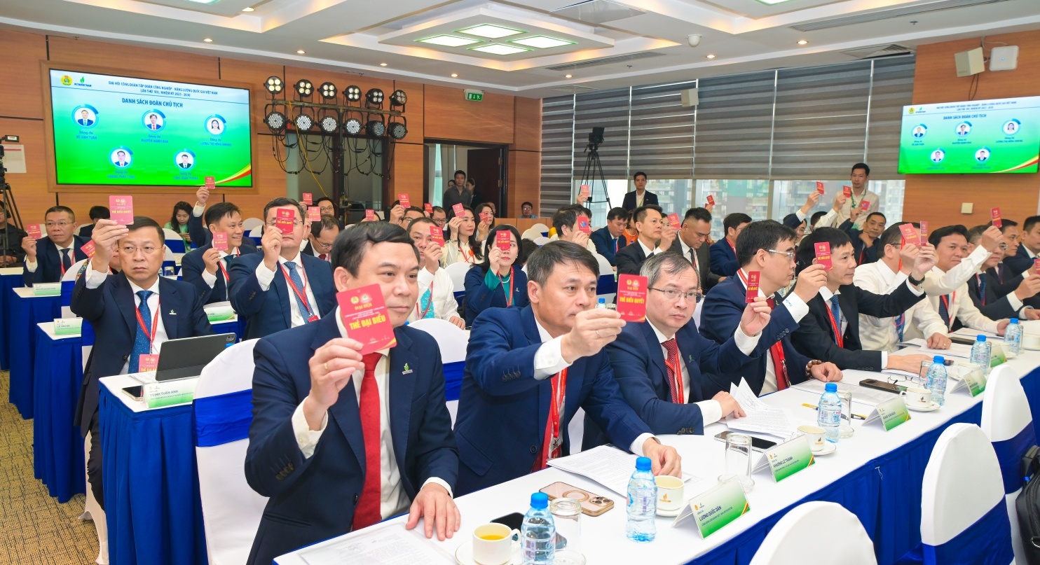 [Chùm ảnh] Đại hội Công đoàn Petrovietnam khóa VIII: Hội tụ ý chí, niềm tin của người lao động