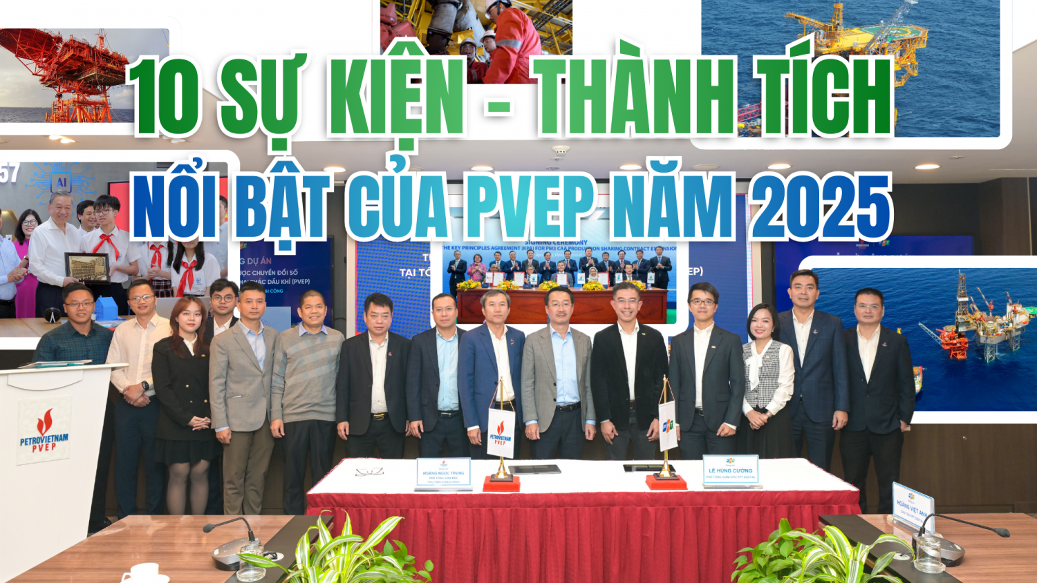 [Infographic] 10 sự kiện - thành tích nổi bật của PVEP năm 2025
