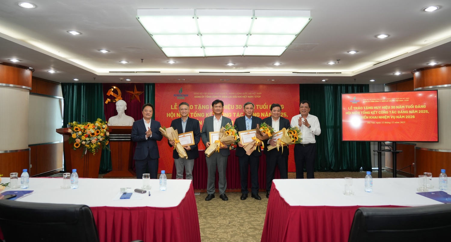 Phát huy vai trò lãnh đạo của Đảng, tạo nền tảng để PV Power bứt phá trong giai đoạn mới
