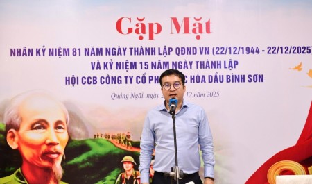 Hội CCB BSR gặp mặt nhân kỷ niệm 81 năm thành lập Quân đội Nhân dân Việt Nam và 15 năm thành lập Hội