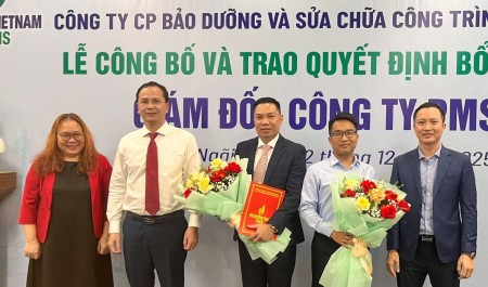 PMS công bố quyết định bổ nhiệm Giám đốc