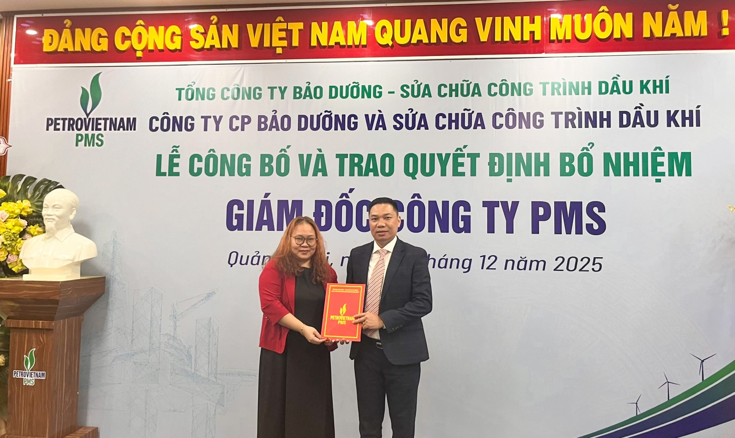bà Đỗ Thị Bích Hồng – Phó Tổng Giám đốc Tổng công ty PVMR, bà Đỗ Thị Bích Hồng – Phó Tổng Giám đốc Tổng công ty PVMR,