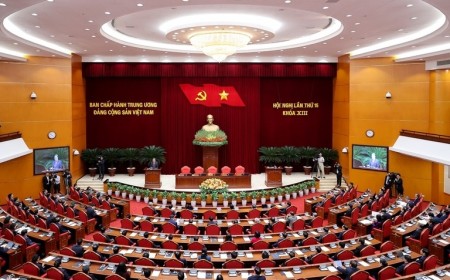 Thông báo Hội nghị lần thứ 15 Ban Chấp hành Trung ương Đảng khóa XIII