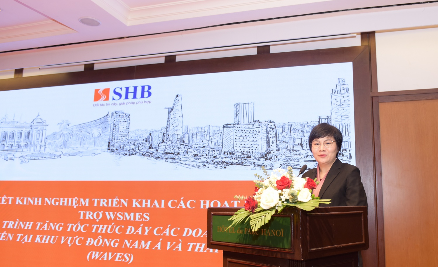 Đại diện SHB chia sẻ về kinh nghiệm triển khai dự án Đại diện SHB chia sẻ về kinh nghiệm triển khai dự án