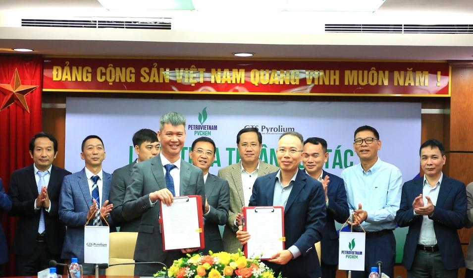 PVChem và GTS PYROLIUM hợp tác thúc đẩy phát triển công nghệ xanh và kinh tế tuần hoàn