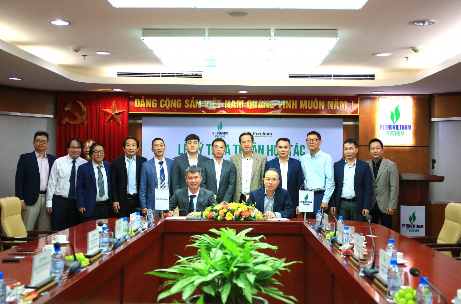 PVChem và GTS PYROLIUM hợp tác phát triển ứng dụng công nghệ xanh