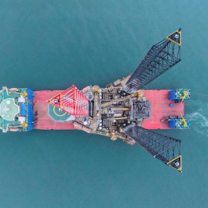 Giàn khoan PV DRILLING IX về đến Vũng Tàu sau khi vượt hơn 12.800 hải lý