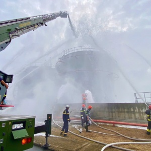 NMNĐ Sông Hậu 1 tổ chức diễn tập PCCC, nâng cao khả năng ứng phó sự cố