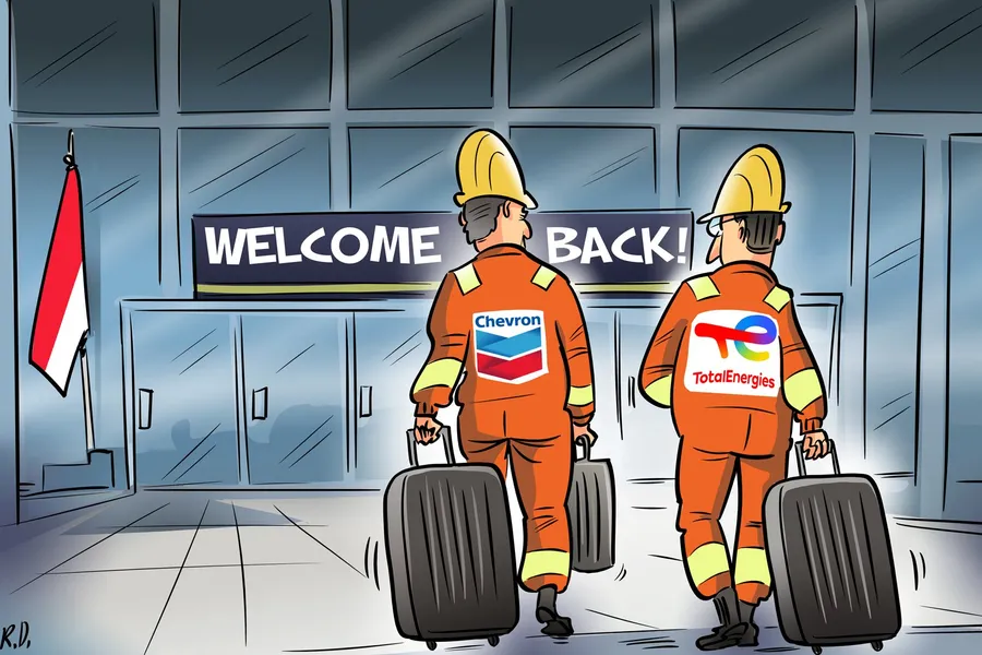 Dầu khí toàn cầu năm 2025 qua tranh biếm họa