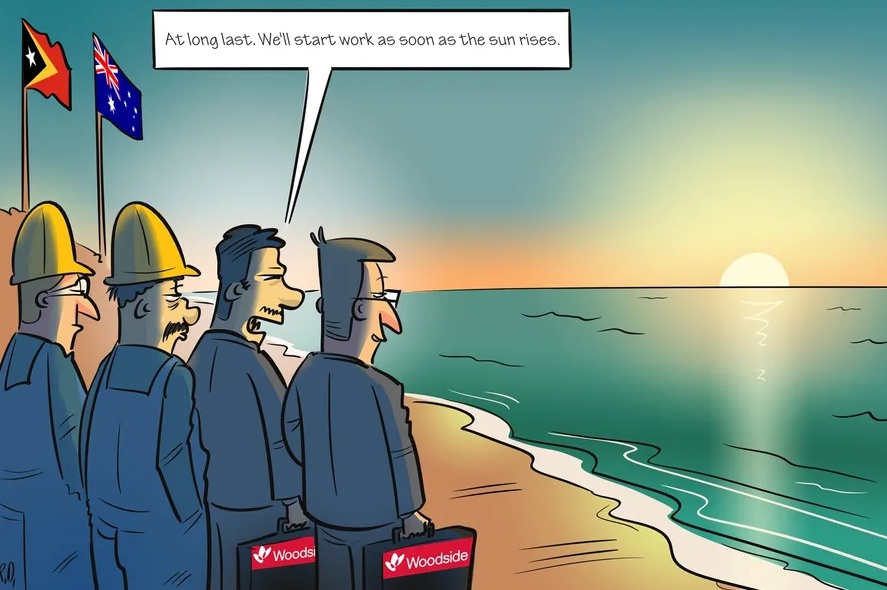 Dầu khí toàn cầu năm 2025 qua tranh biếm họa