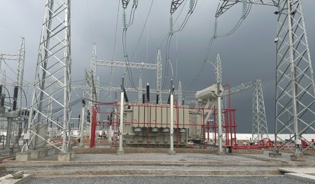 Đóng điện Trạm biến áp 220kV Lấp Vò chào mừng thành Đại hội Công đoàn Điện lực Việt Nam lần thứ VII