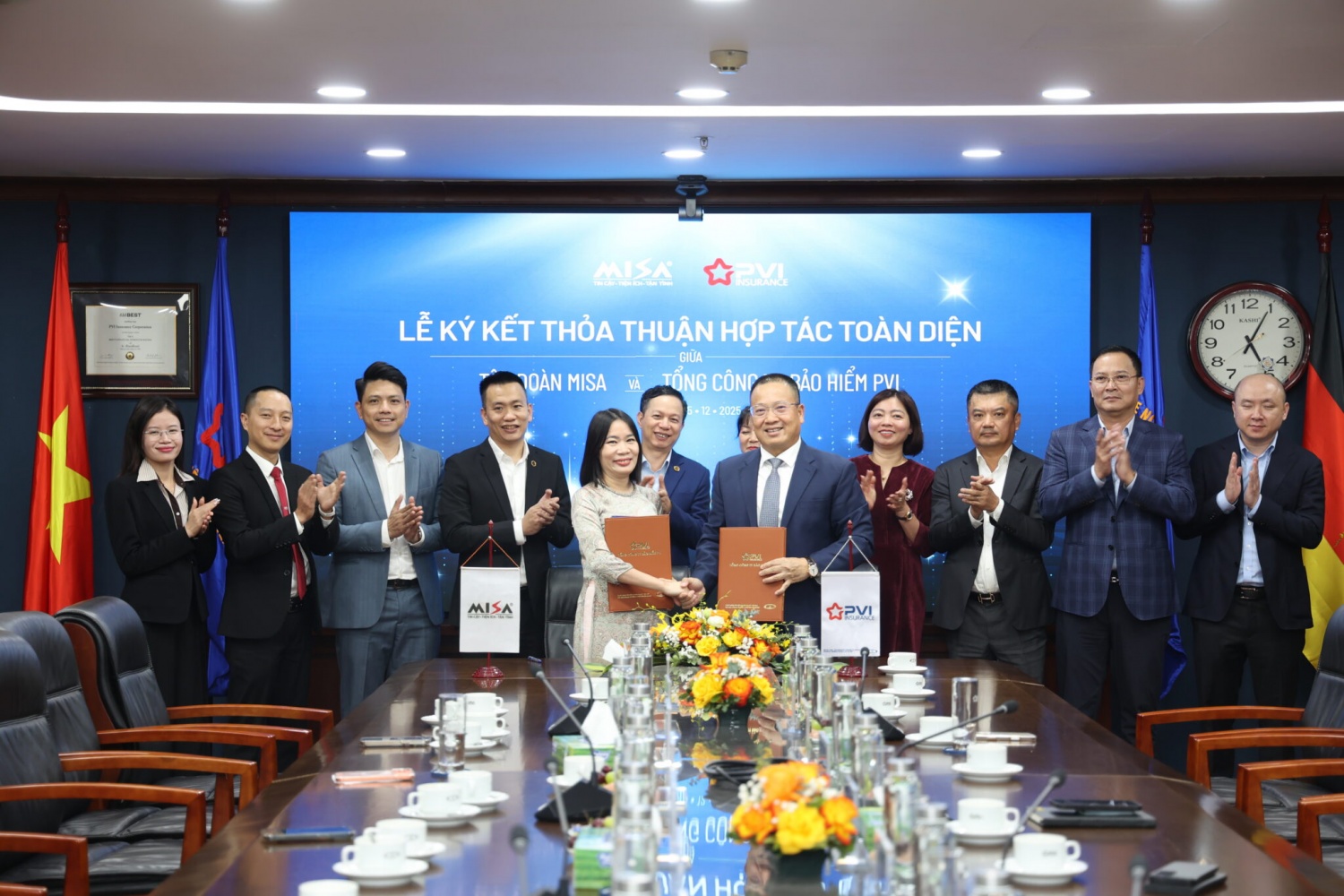 Bảo hiểm PVI và Tập đoàn MISA ký kết thỏa thuận hợp tác chiến lược