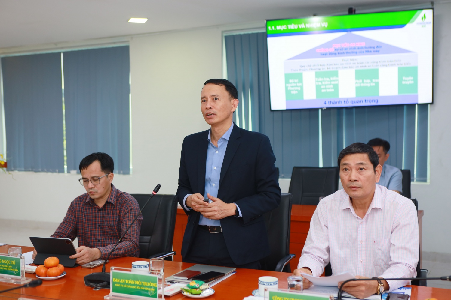 Tăng cường bảo vệ an ninh, an toàn Nhà máy Lọc dầu Dung Quất