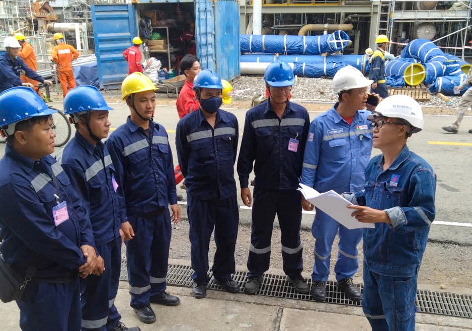 Toolbox Meeting - Bảo đảm kỳ bảo dưỡng tổng thể Nhà máy Đạm Phú Mỹ an toàn, hiệu quả
