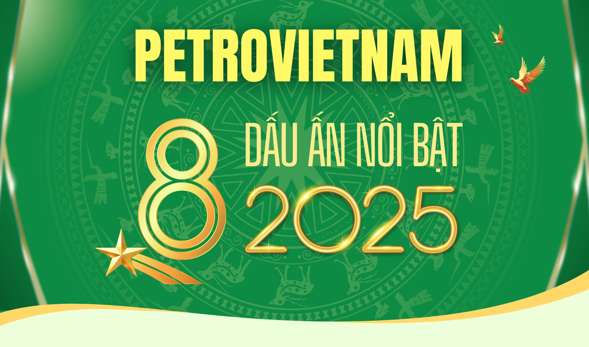 [Infographic] Petrovietnam - 8 Dấu ấn nổi bật năm 2025