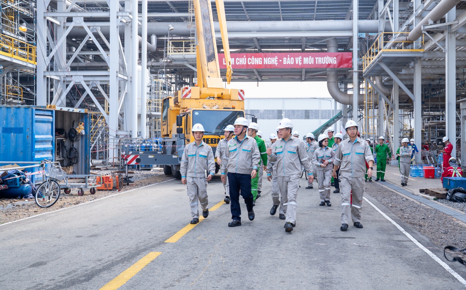 [Chùm ảnh] BDTT Nhà máy Đạm Phú Mỹ