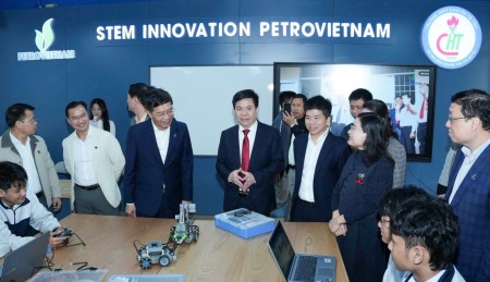 STEM Innovation Petrovietnam tiếp tục lan tỏa tại Hà Tĩnh