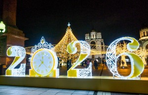 Nước Nga lung linh trong không khí đón năm mới 2026