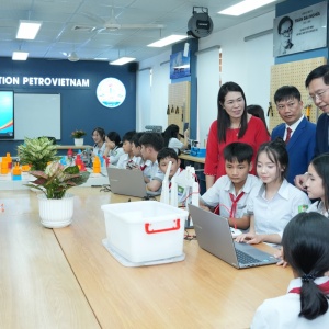STEM Innovation Petrovietnam: Khơi dậy truyền thống hiếu học từ quê hương cách mạng
