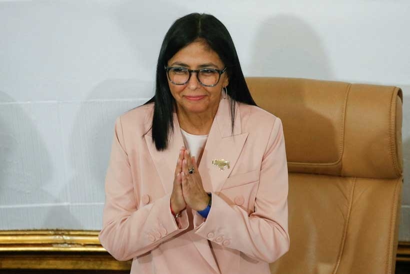 Phó Tổng thống Venezuela Delcy Rodríguez.