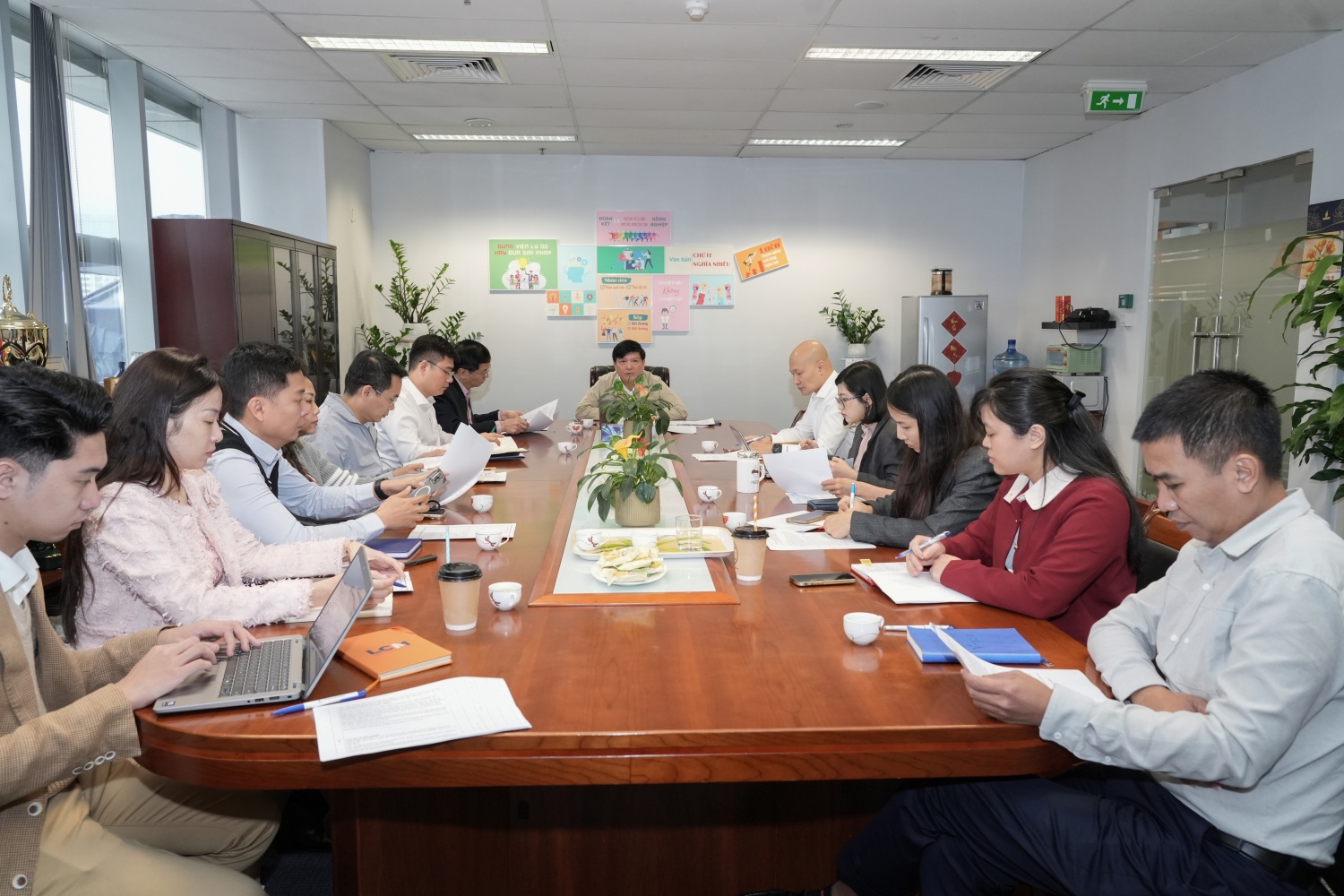 [Chùm ảnh] Đảng bộ BMQL&ĐH Petrovietnam tổ chức sinh hoạt chi bộ tháng 1: Đoàn kết - Dân chủ - Kỷ cương - Đột phá - Phát triển