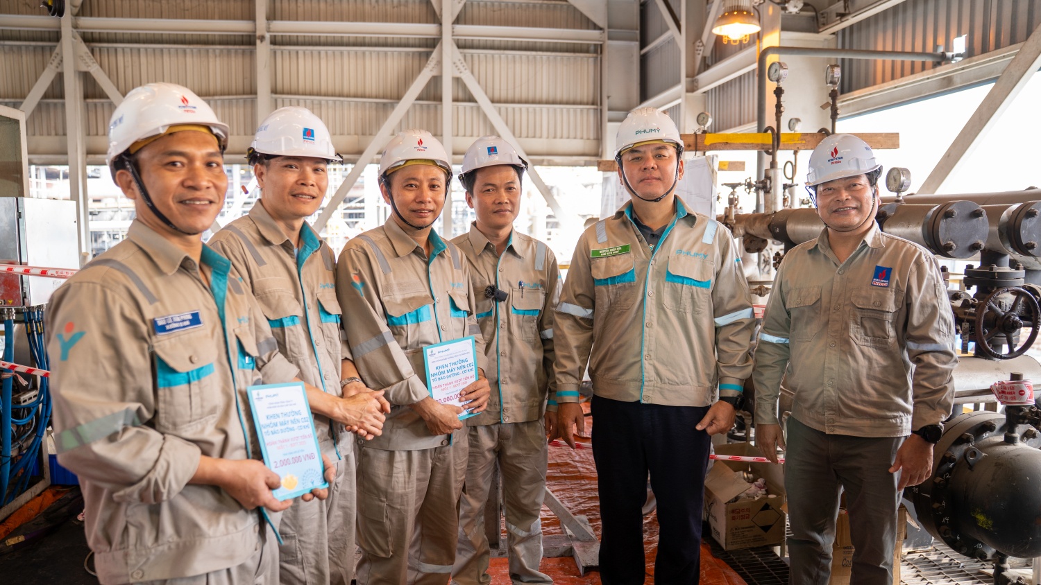 [Chùm ảnh] BDTT Nhà máy Đạm Phú Mỹ