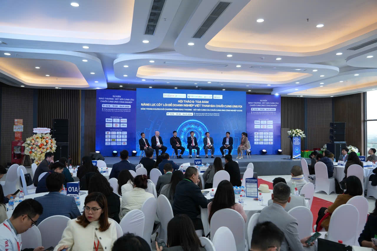 Viet Industry 2026: Thúc đẩy kết nối chuỗi cung ứng công nghiệp