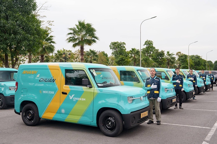 Xanh SM ra mắt dịch vụ vận chuyển hàng nội đô bằng xe tải điện Xanh SM ra mắt dịch vụ vận chuyển hàng nội đô bằng xe tải điện