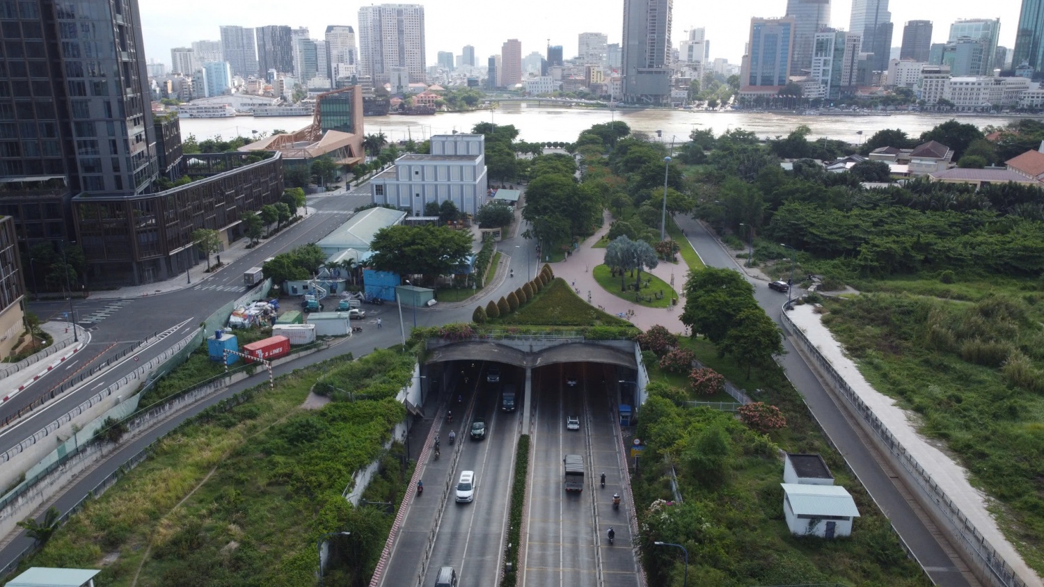 Một phần đường vượt biển Cần Giờ   Vũng Tàu sẽ đi ngầm dưới đáy biển