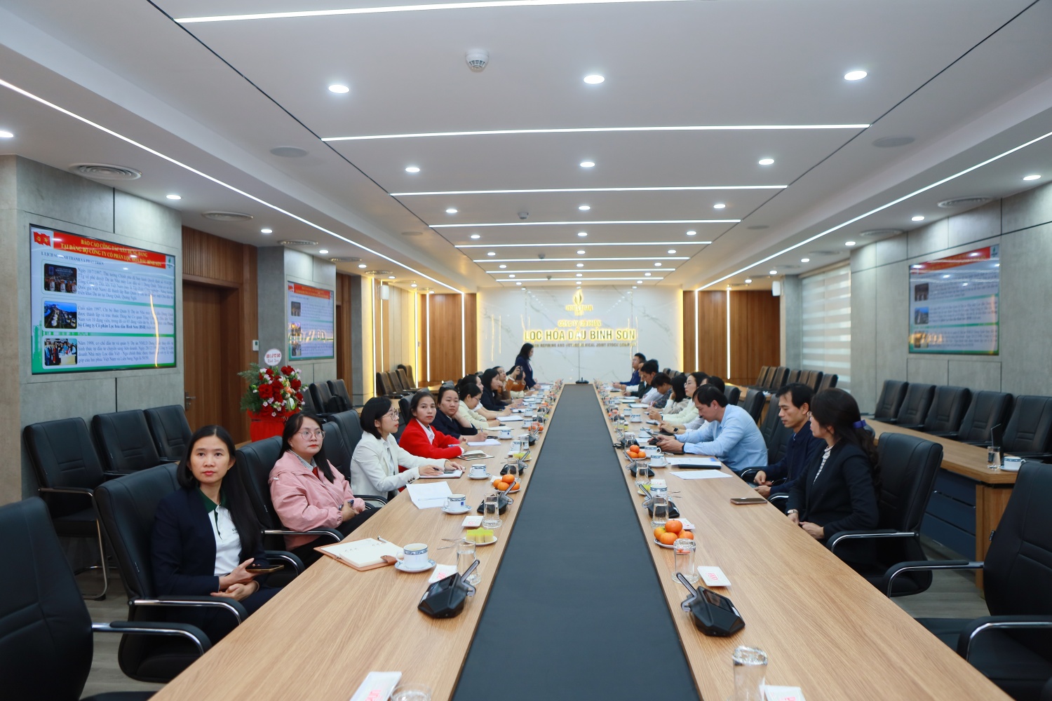 Đảng bộ BSR tích cực giao lưu, chia sẻ kinh nghiệm trong công tác xây dựng Đảng