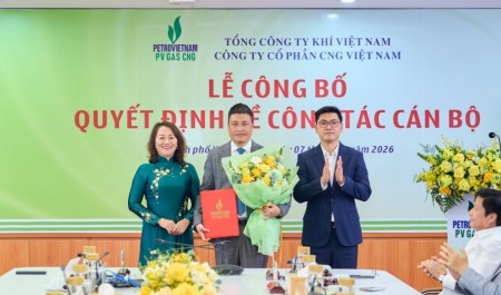 PV GAS CNG có Giám đốc mới