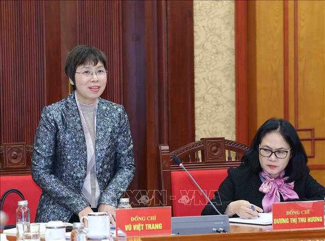 Thường trực Ban Bí thư chủ trì họp rà soát công tác chuẩn bị Đại hội XIV của Đảng