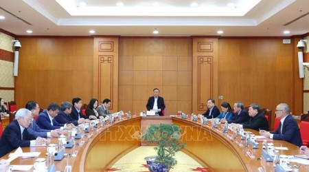 Thường trực Ban Bí thư chủ trì họp rà soát công tác chuẩn bị Đại hội XIV của Đảng